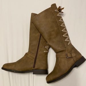 Brown girl boots